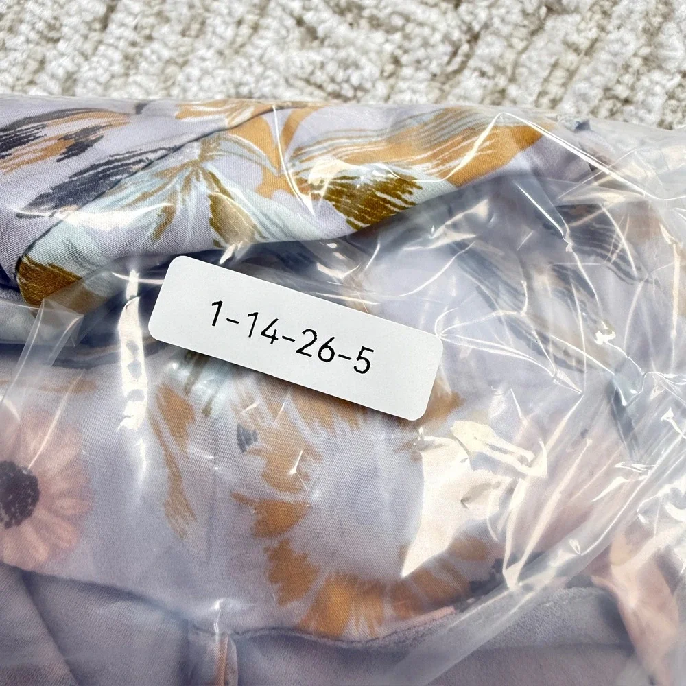 ASTR THE LABEL Floral Print Midi Dress Women's Medium Fairy Festival Boho Brunch - Picture 15 of 15